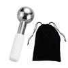 Stainless Steel Ice Globes Cooling Facial Sticks Beauty Spa Skin Care Tools Fine Wrinkles Tighten Pores Reduce Puffiness