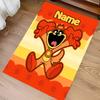 Custom Personalization Smiling Critters Print Area Rug - Soft, Washable Non-Slip Indoor Mat,Living Room,Home&Office Decorative Rug