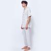 [Sunday Lounge] Men's Soft Stripe Pajama Short Set SMSAB054 [Shipped from Korea] 100% Authentic