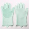 High-Temperature Resistant Silicone Dishwashing & Pet Bathing Gloves