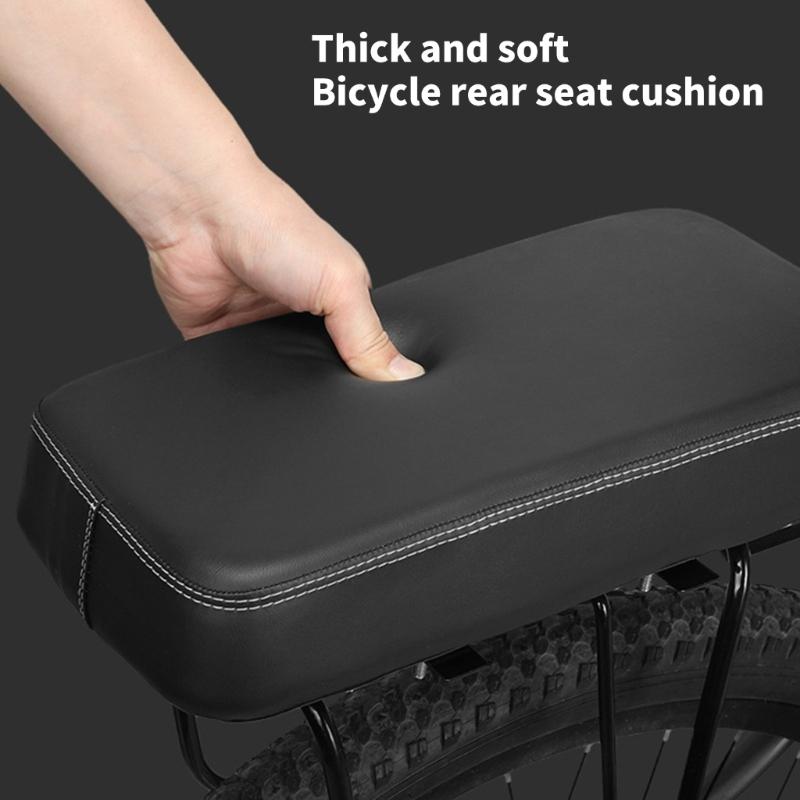Durability Bicycles Rear Seats Cushions Waterproofed Universals Back Seats Pad for Electric and Mountain Bike