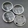 For Audi  A5 4pcs 60mm 61mm 68mm 69mm 77mm Audi Hub Caps Car Wheel Center Caps  For Audi A1 A2 A3 A4 A5 A6 A7 A8 S3 S6 Q3 Q5 Q7 Accessories