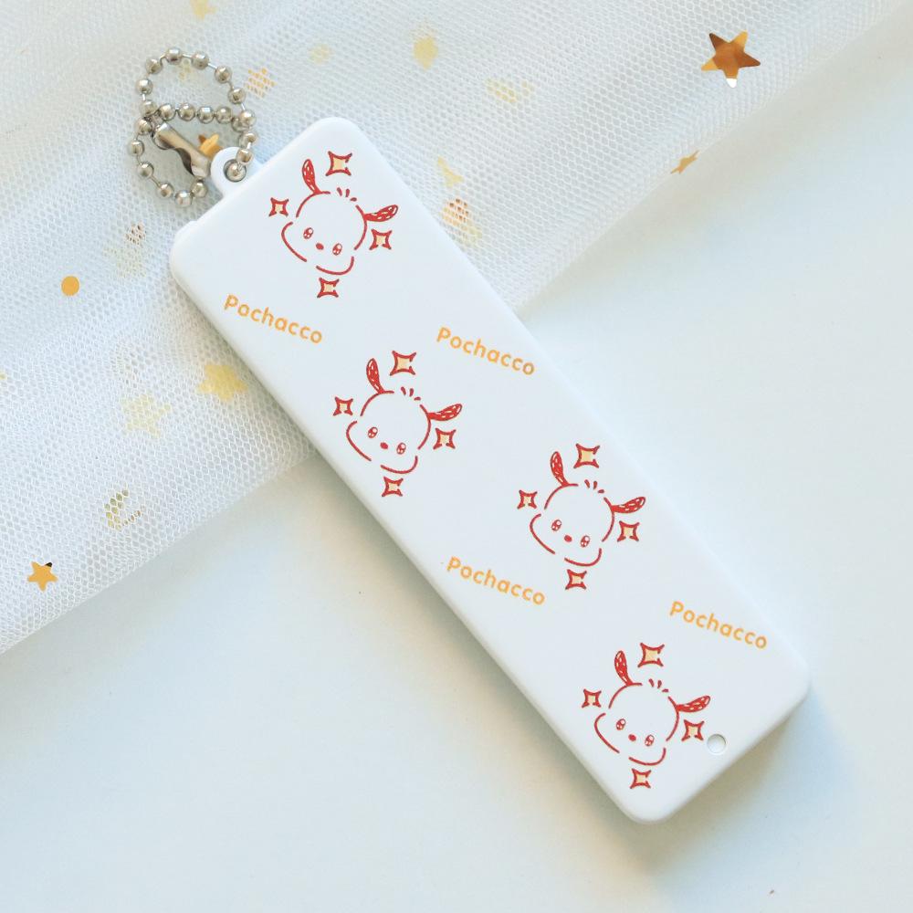 Cute Cartoon Foldable Mirror Comb - Portable Mini for Kids & Students