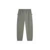 Li Ning Weekend Youth Knitted Sweatpants Men's Snail Smoky Green AYKU611-4