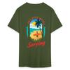 In Love with Surfing Shirt Westcoast California Surfer T-Shirt Size S-6XL