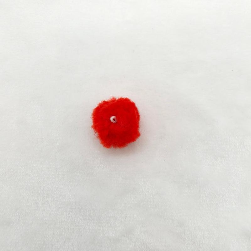 Dostupný: 3mm pompony z umělé králičí srsti jako doplňky pro náušnice, čepice, pokrývky hlavy, DIY řemesla a přívěsky na klíče.