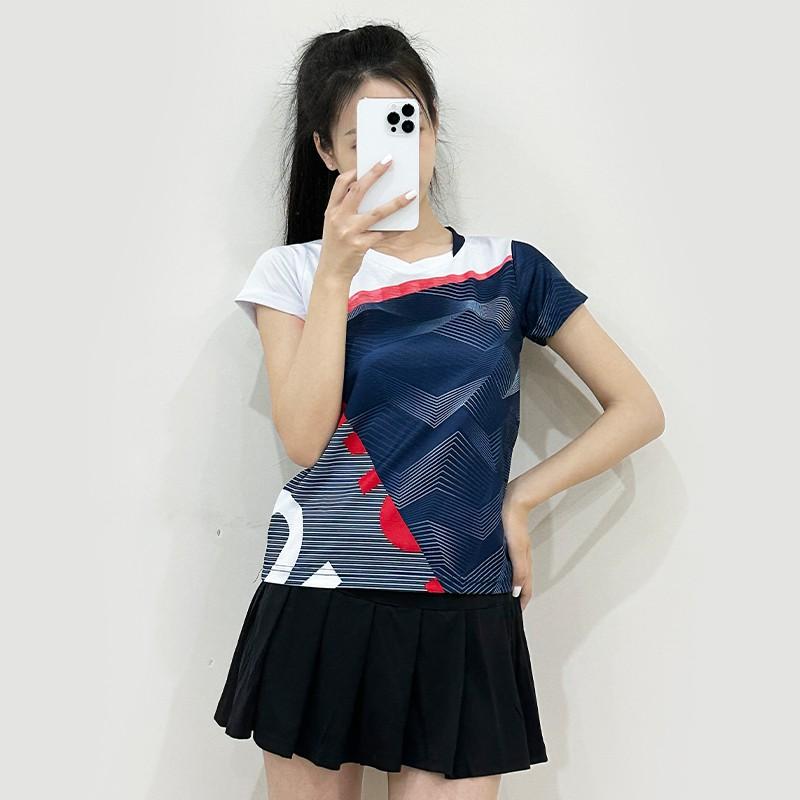 Quick-Dry Badminton Set Women Men Sportswear Running Tennis Volleyball Training Competition Uniform