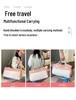 Waterproof Travel Bag with Logo, Large Capacity, Dry/Wet Separation, Shoe Compartment, Lightweight for Business Trips and Fitness.