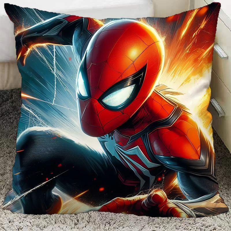 Spiderman Avengers Movie Peripheral Pillow Double-Sided Bedside Pillow Cushion