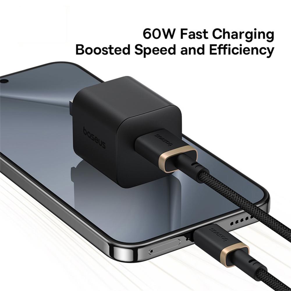 BASEUS Dura Series USB-A to USB-C PD 60W Fast Charging Cable Data Cord,Length: 2m