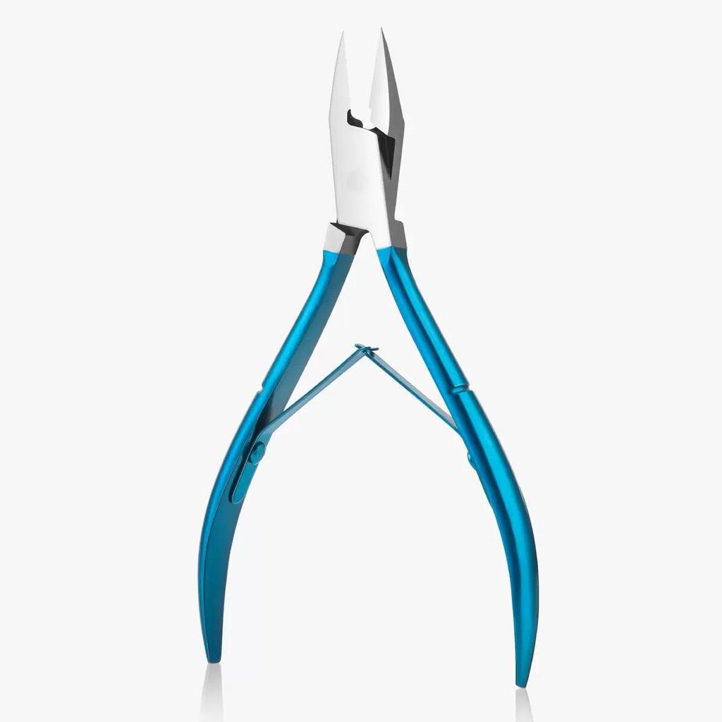 Stainless Steel Pointed Ingrown Toenail and Cuticle Pliers - Pedicure Tool with Scissors and Eagle Beak Design
