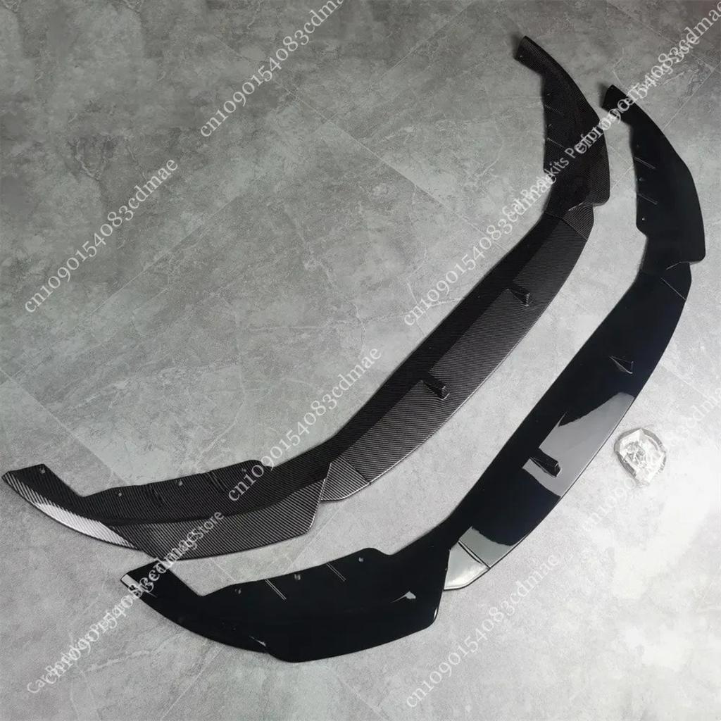 Front Bumper Lip Splitter for BMW 5 Series G30 G31 Facelft 520i 520d 525d 530i 530d 540i 540d 2021-2023 Spoiler Diffuser Bodykit