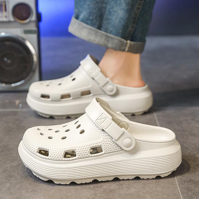 Slide Casual Shoes Comfy Female Slipper Indoor Outdoor Thick Sole Garden Clogs Sports Sandals Male Slipper Summer