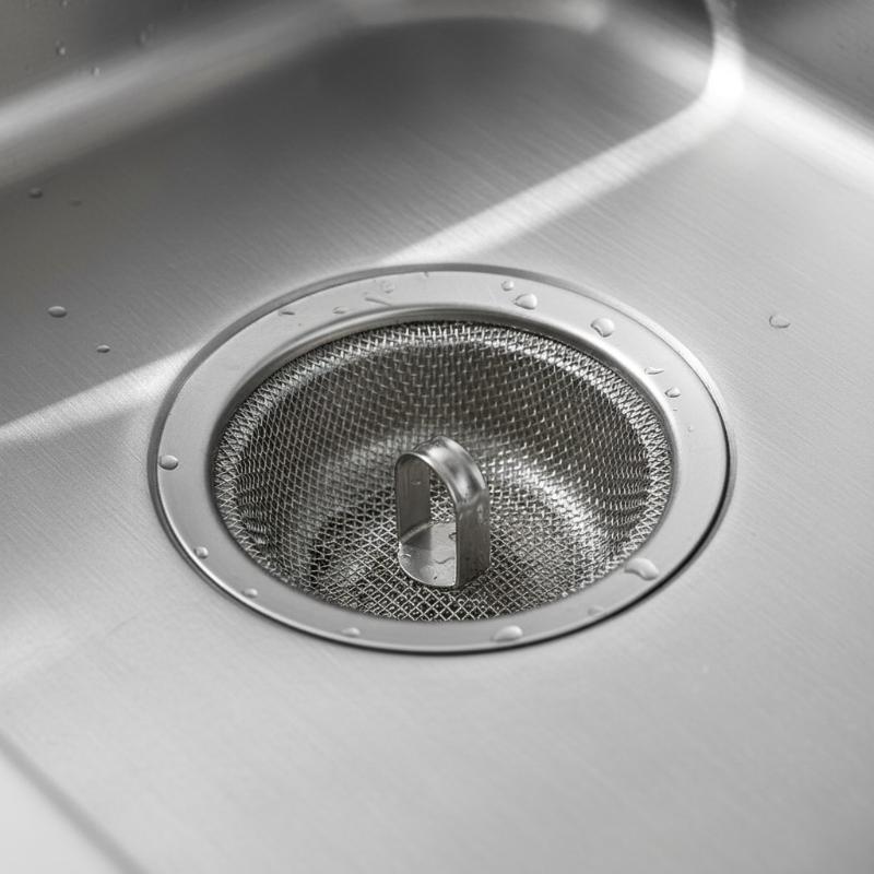 Sink Drain Mesh Filter Stainless Steel Disposable Collector Food Scrap Strainer for Kitchen Basins Suitable for Home Cleaning