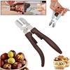 2pcs Chestnut Cutter Tool Multipurpose Walnut Pecan Nut Cracker Chestnut Shell Peeling Clips Plastic Chestnut Opener and Cutter