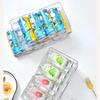 Stackable Clear Can Dispenser For Fridge 2 Tier Automatic Rolling Beverage Holder For Soda Beer And Canned Drinks