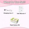 Educational Flash Card Toy with Electronic Card Reader for Language Learning Early Childhood Development Interactive Learning Tool for Kids