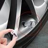 LED Bicycle Wheel Fluorescent Light Motorcycle Tire Valve Light Cover Decoration Neon Electric Car Modification Accessories