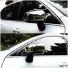 For Volvo XC60 2018   Car Accessories Chrome Side Mirror Cover Rear View Mirror Rearview Protector Shell Trim
