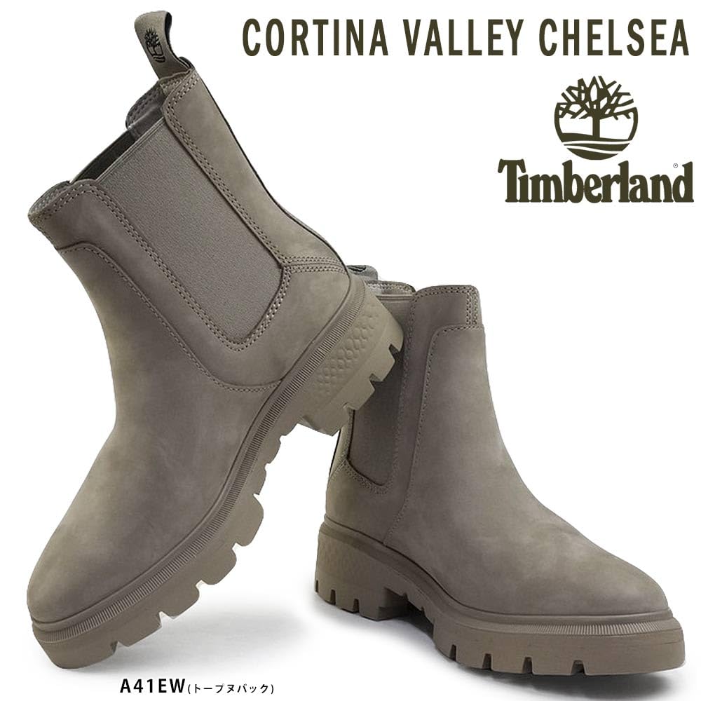 Timberland Damen Cortina Valley Chelsea Side Gore Kurzstiefel, A41EW (Taupe Nubuk), Größe 23,5cm (US 6,5)