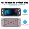 eXtremeRate Transparent HD Clear Screen Protector for Switch Tempered Glass Screen Protector for Switch Lite Lite, [Scratch-Resistant,