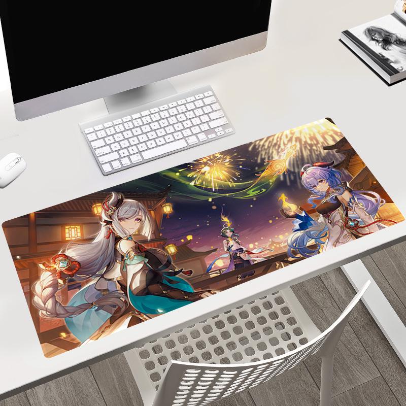 Genshin Impact Large Anime Gaming Mouse Desk Pad