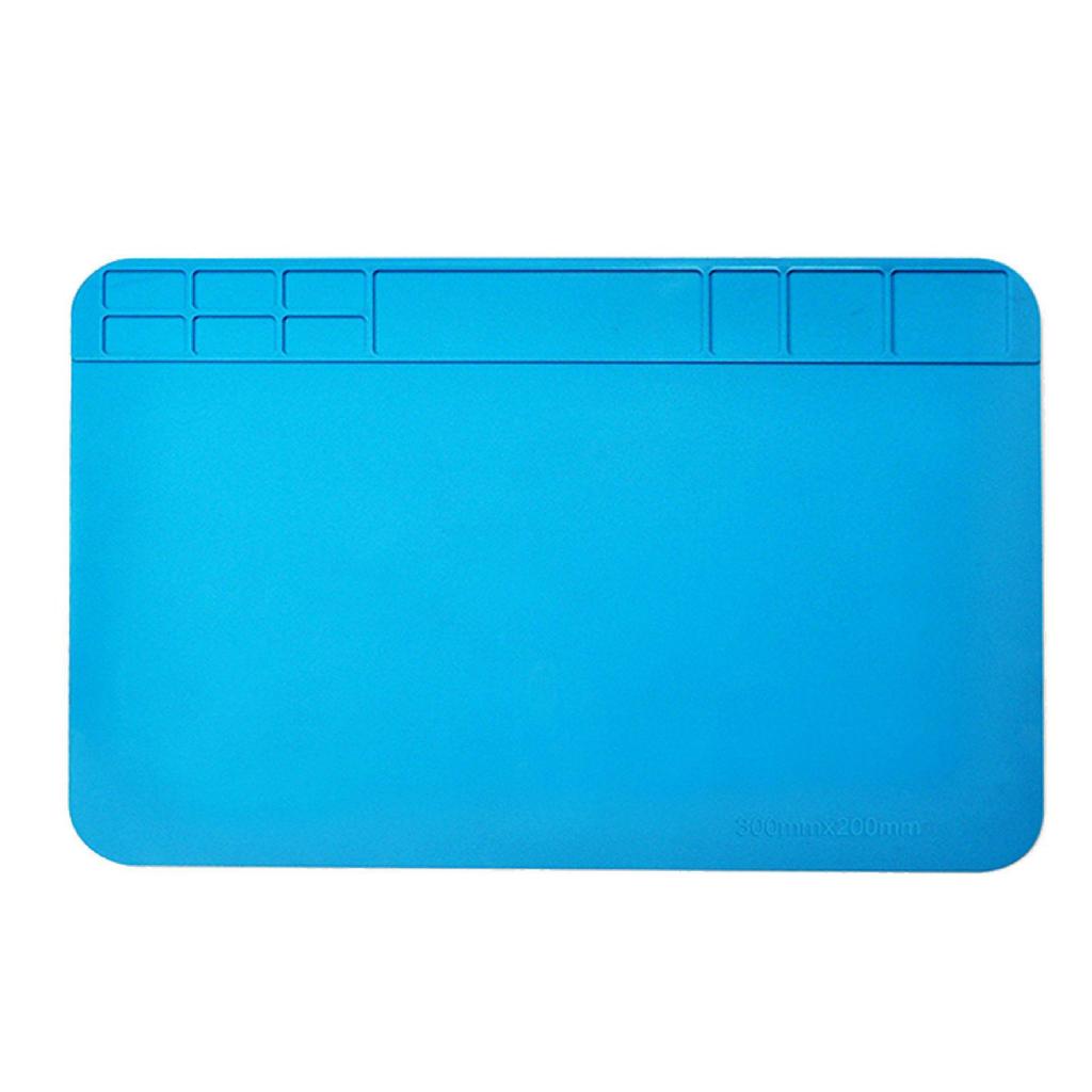 Silicone Heat-Resistant Soldering Pad with Magnetic Mat for Electronics Repair S160