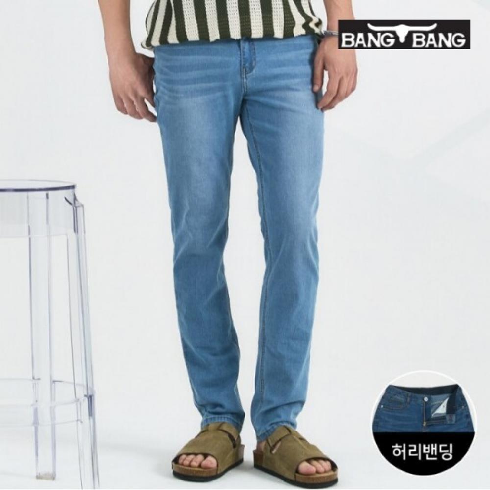 Bang Bang Men S Summer Lycra Slim Fit Denim jeanS 1 Of 3 StyleS