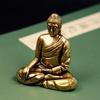 Brass Dainichi Buddha Statue Ornaments Buddha Desktop Attracting Wealth and Treasures Creative Furnishings Crafts