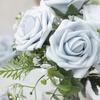Foam Artificial Rose Heads Flowers Wedding Bride Bouquet Home Decors