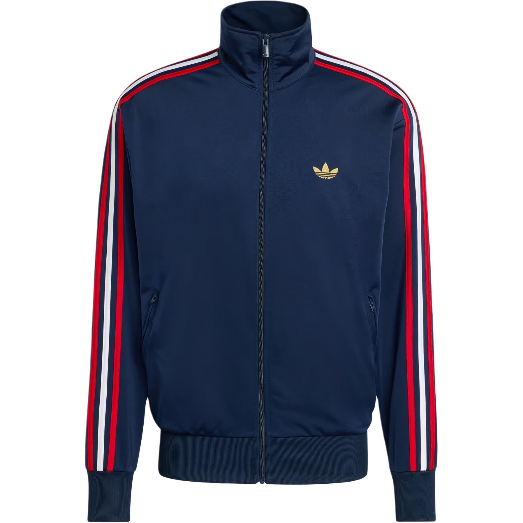adidas Originals Firebird Track Top Night Indigo/Scarlet/White KD3841 L