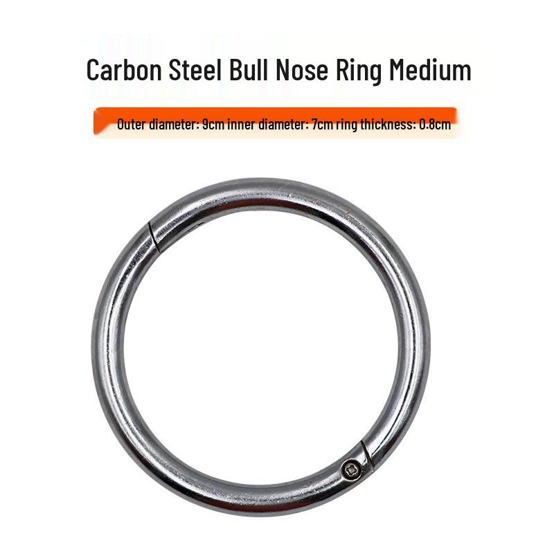 

Thickened Plastic Cattle Nose Ring with Traction Buckle & Stainless Steel Pliers