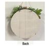 Merry Christmas Wooden Wreath Door Hanger and Window Decorations