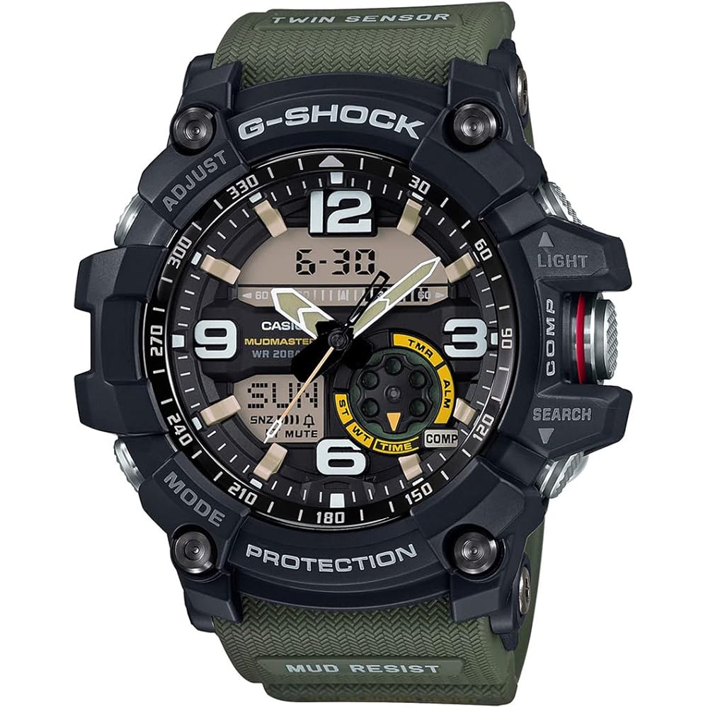 

Casio G-Shock Mudmaster GG-1000-1A3 Analog-Digital Watch Men s Waterproof Shock Resistant Black
