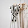 New Multi-functional Versatile Shawl Korean Simple Fashion Rhombus Scarf Simulation Silk Texture Cool Sunscreen Silk Scarf
