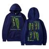 Limitiertes Rockband Type O Negative Hoodie Skelett Grafik Hoodie Herren Damen Gothic Vintage Oversized Kapuzenpullover Pullover