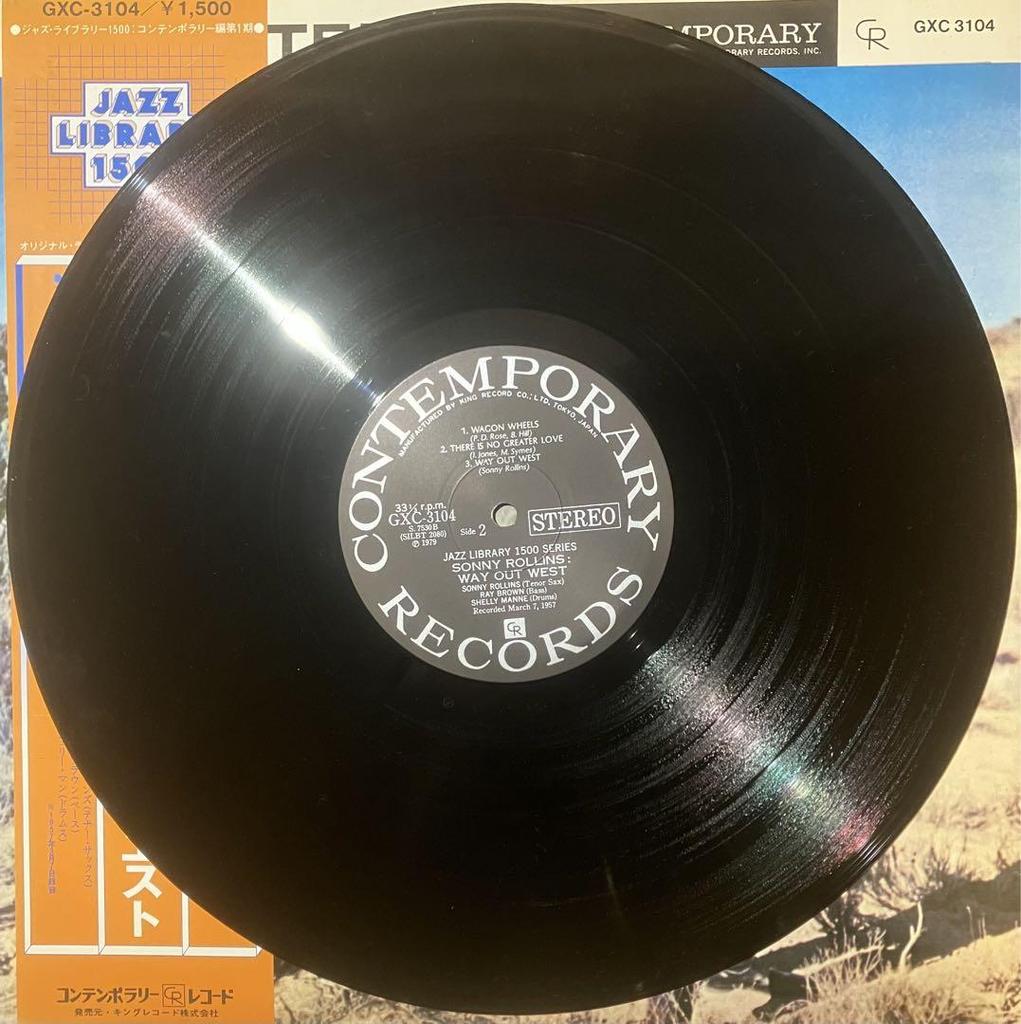 [USED] Reduced price Sonny Rollins Way Out West vinyl LP