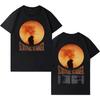 Singer Riles 2026 Fashion Album Tour Short Sleeve T Shirts Men High Quality Pop Cotton  Sports Cozy Streetwear Hip Hop Tshirt