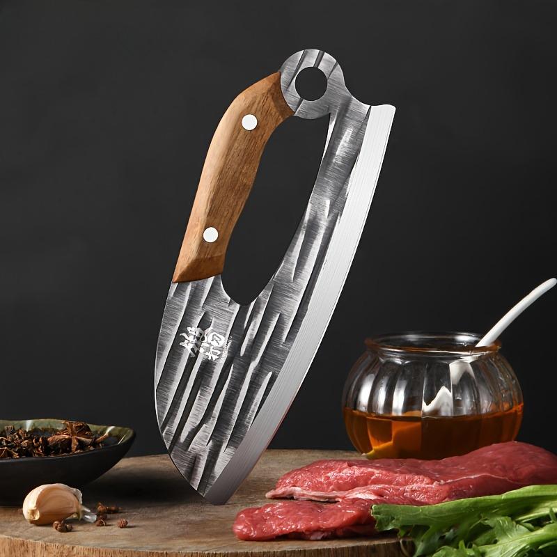 hand forged meat cleaver Super sharp kitchen Women's labor-saving meat cleaver New family knife set kitchen knife