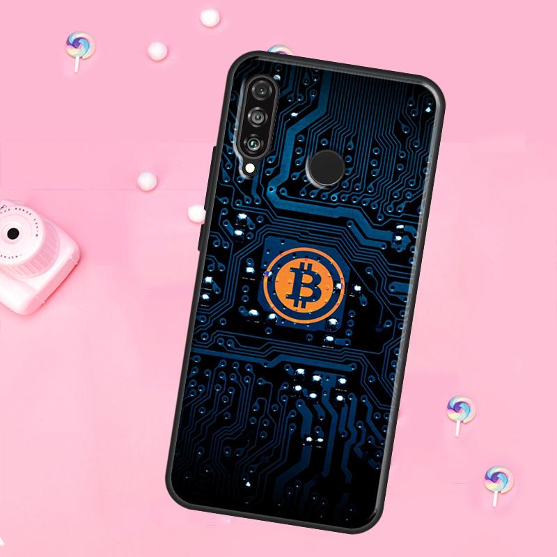 Bitcoin Coins Funny For Huawei Nova 12s 12i 8i 11i 9 10 SE Y60 Y70 Y90 Y72 Y73 Y61 Y91 P60 Pro P30 P40 Lite Case