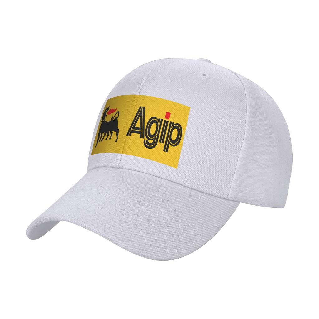 Cappellino da baseball alla moda Agip con visiera curva, stile unisex, cappello parasole
