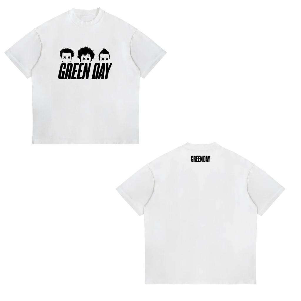 Punk Rock Band Green Day Dookie Graphic T Shirts Unisex Women Gothic Vintage Short Sleeve Tshirt Fashion Casual Oversized Tshirts