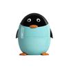 Cartoon Penguin Shape Trash Can With Flip Lid ABS and PP Waste Bin for Home Kitchen Bathroom Office Decoration