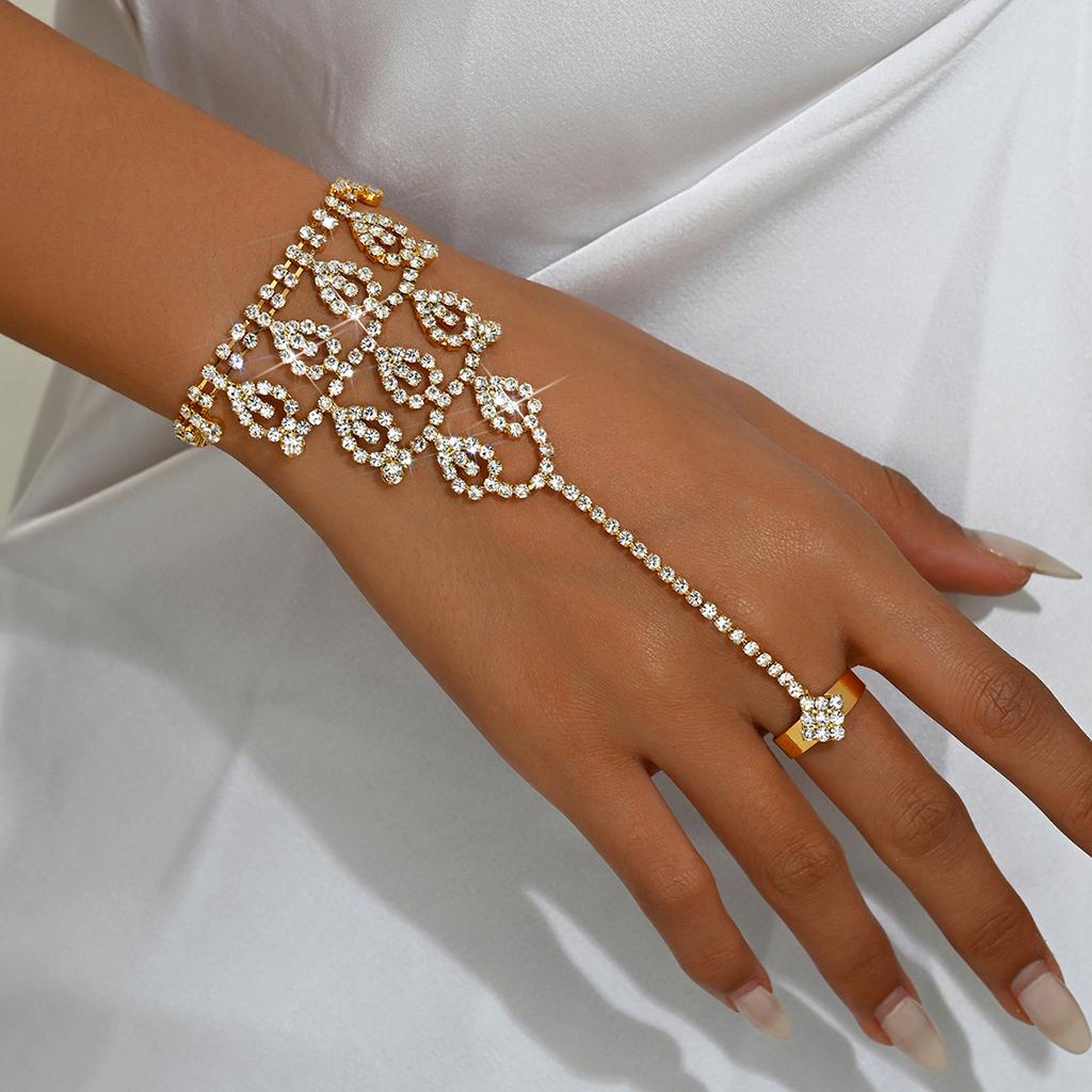 1 Damenmode Krallenketten-Serie Mehrlagige Quasten-Fingerkette für Date, Reise, Bankett, Party, Festival-Dressing Geschenke