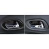 8PCS inner door handle bowl frame trim steel Black Fit For Honda HR-V 2016-2022