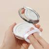 3g Ultra-Thin Loose Powder Compact-Portable,Leak-Proof Container with Elastic Net and Spoon,Sponge Empty Reusable Powder Box