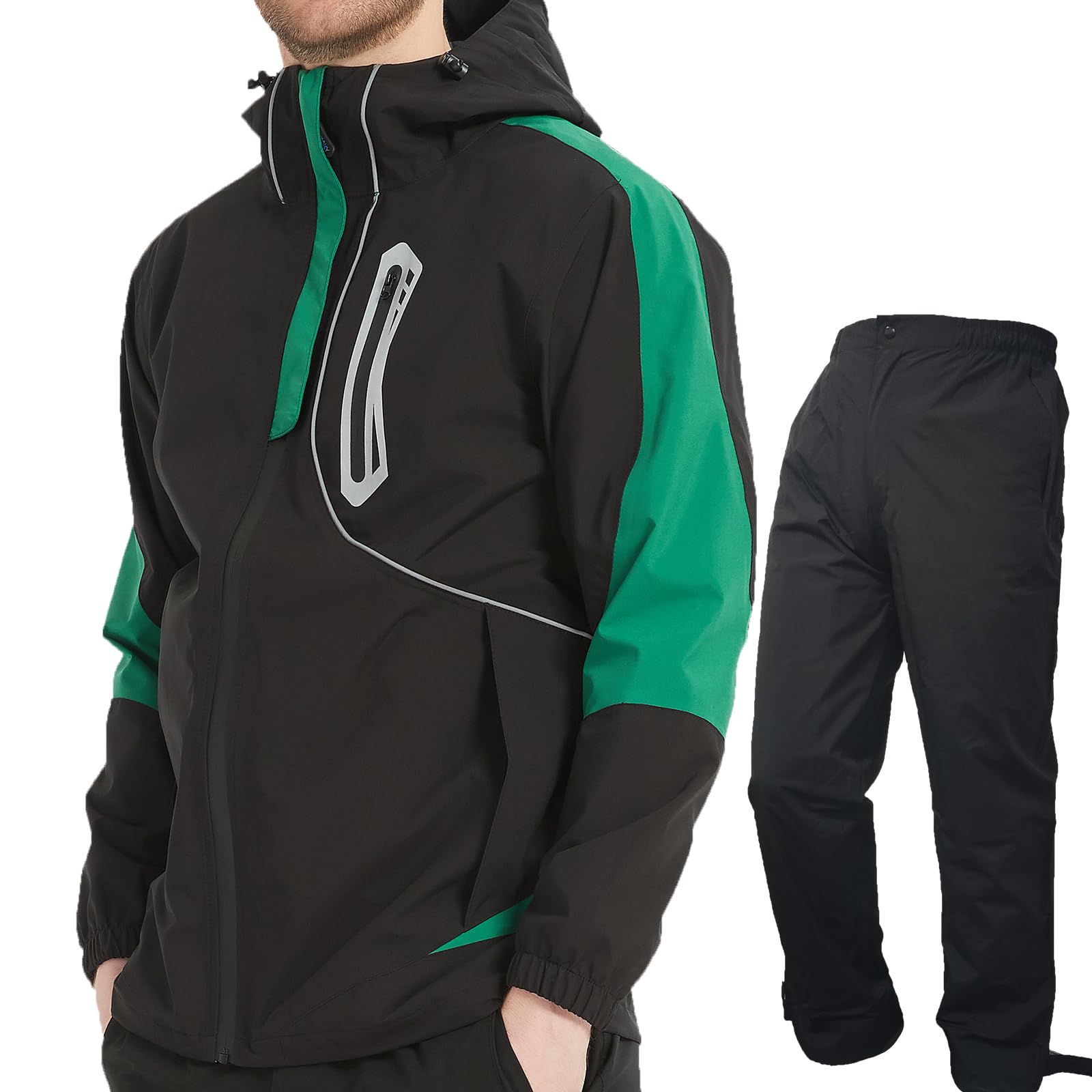 

Дождевик Дождь Гольф Горы Идеально для и и Зима Размер Мужской Комплект, Костюм, Одежда, Ветровка, Парка, Водонепроницаемый, Эластичный, Пеший туризм, Гольф, Рыбалка, чёрный