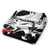 Jujutsu Kaisen Yuuji Satoru Wool Blankets Anime Manga Vintage Throw Blanket for Home Hotel Sofa 125*100cm Quilt,