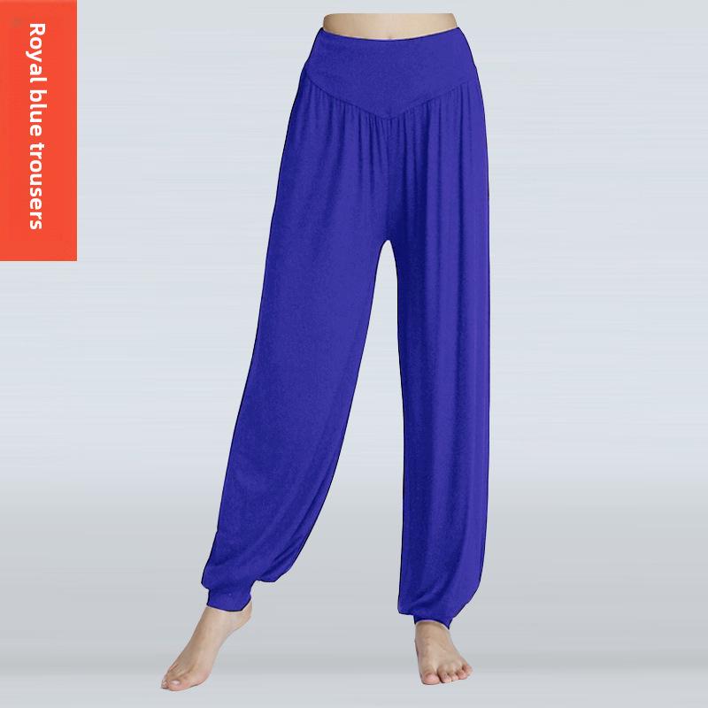 Pantaloni sportivi in modal per yoga e danza, pantaloni a campana larghi e di grandi dimensioni 3XL