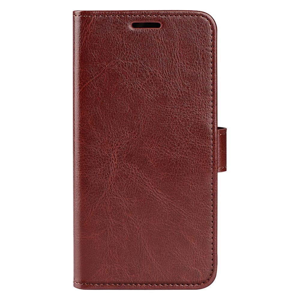 For Xiaomi Redmi Note 14 Pro 5G/Poco X7 5G Wallet Case Crazy Horse Texture Stand Leather Phone Cover